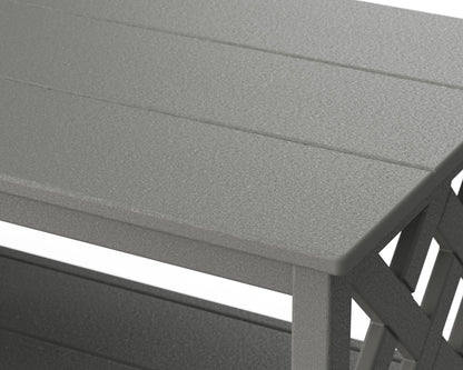POLYWOOD Wovendale Coffee Table angle view