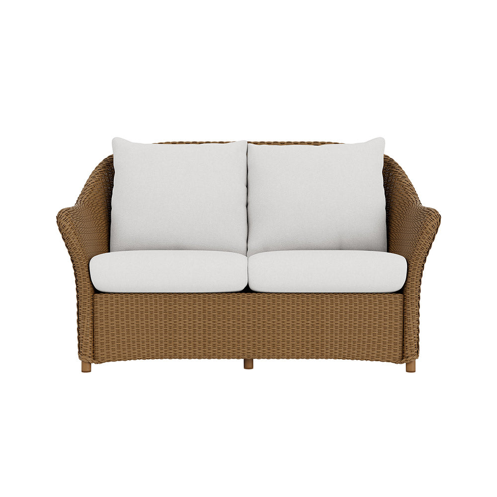 Lloyd Flanders Weekend Retreat Loveseat, lifestyle photo 2