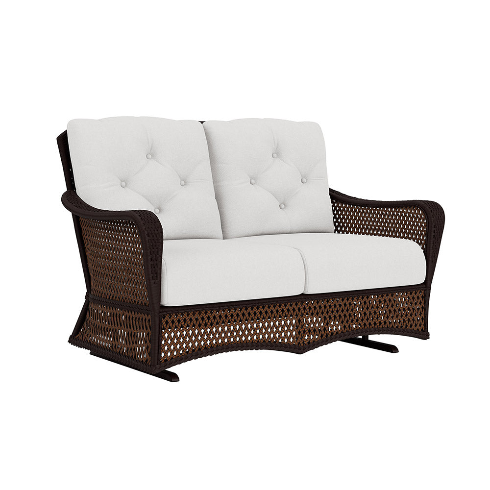 Lloyd Flanders Grand Traverse Loveseat Glider, lifestyle photo 1