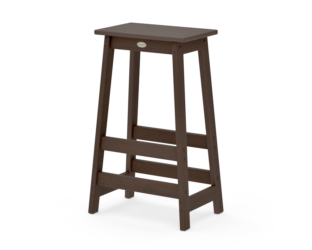 POLYWOOD Modern Studio Bar Stool in Kona