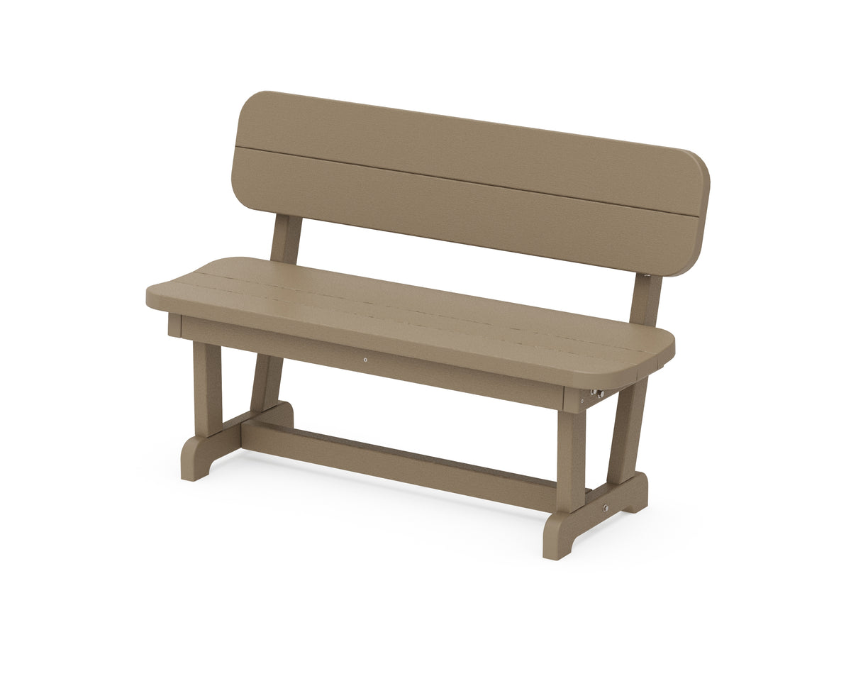 POLYWOOD Park 48" Bench in Vintage Sahara