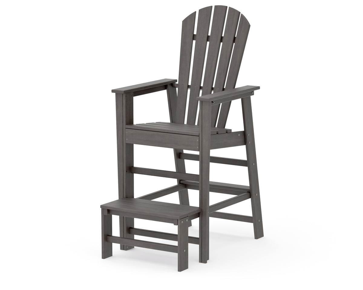 POLYWOOD South Beach Lifeguard Chair in Driftwood