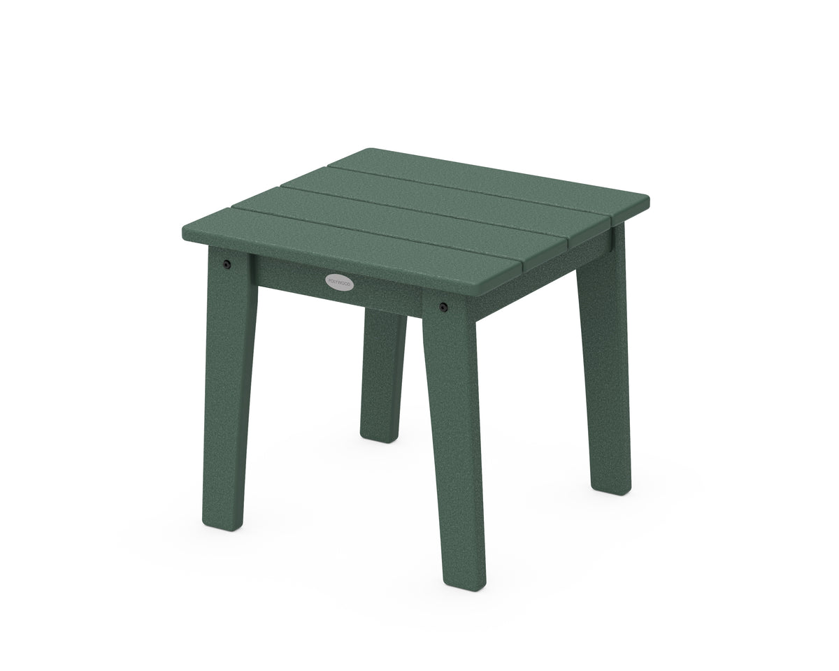 POLYWOOD Lakeside End Table in Green