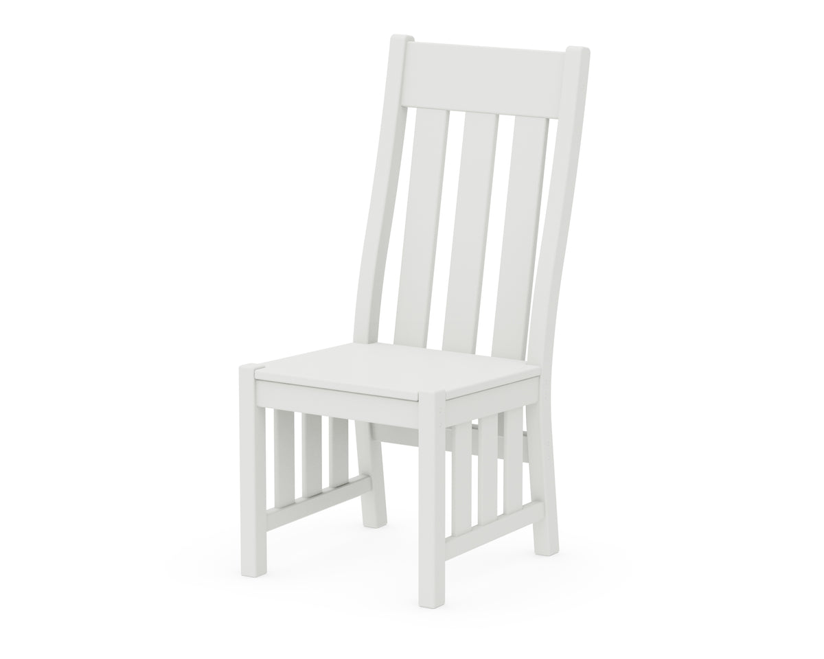 POLYWOOD Acadia Dining Side Chair in White
