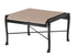 Gensun Michigan Sling Ottoman in Black