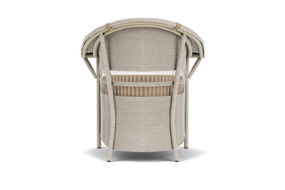 Lloyd Flanders Nantucket Dining Armchair in Linen with Hayden Sand fabric, view 7
