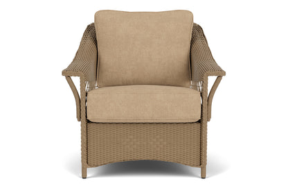 Lloyd Flanders Nantucket Lounge Chair in Fawn with Hayden Sand fabric