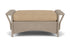 Lloyd Flanders Nantucket Large Ottoman in French Beige with Hayden Sand fabric