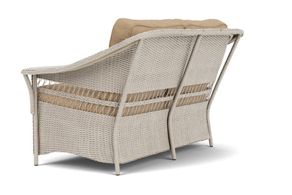 Lloyd Flanders Nantucket Conversation Set in Linen with Hayden Sand fabric, view 8