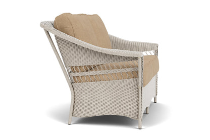 Lloyd Flanders Nantucket Conversation Set in Linen with Hayden Sand fabric, view 4