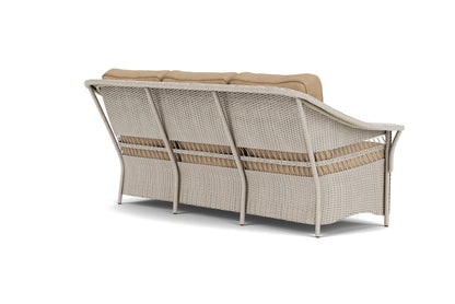 Lloyd Flanders Nantucket Living Room Set in Linen with Hayden Sand fabric, view 6