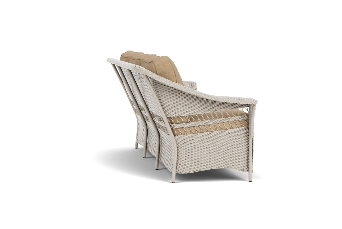 Lloyd Flanders Nantucket Sofa in Linen with Hayden Sand fabric, view 5