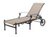 Gensun Grand Terrace Sling Chaise Lounge in Vintage