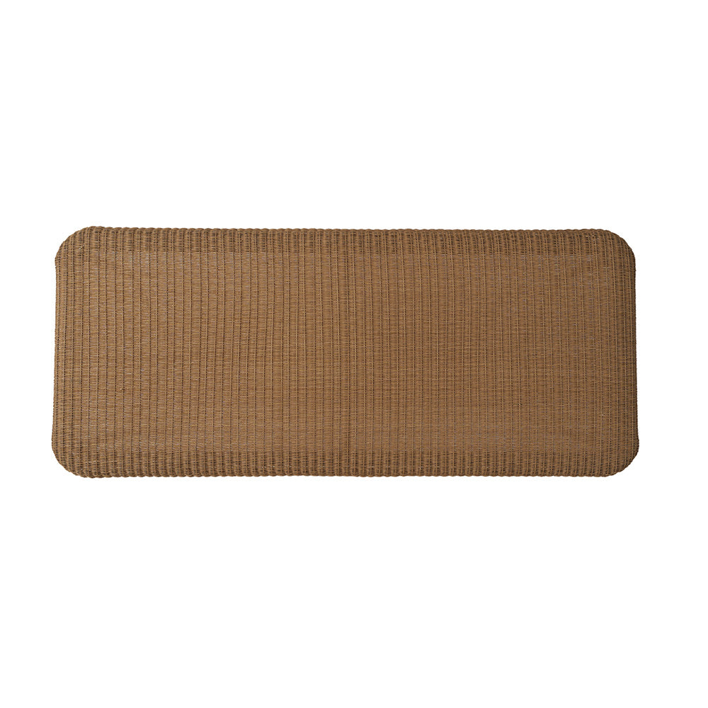Lloyd Flanders Lloyd Loom 53" Rectangular Cocktail Table – 1x1 Weave, lifestyle photo 1
