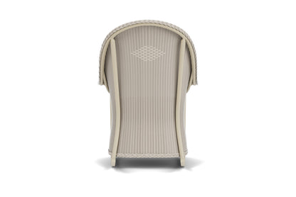 Lloyd Flanders Lloyd Loom High Back Porch Rocker – 2x2 Weave in Linen with Hayden Sand fabric, view 7