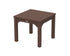 POLYWOOD Chinoiserie End Table in Mahogany