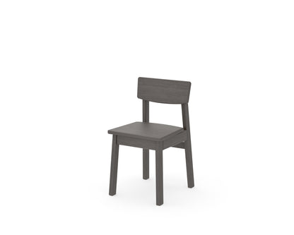 POLYWOOD Kids Modern Studio Dining Chair in Driftwood