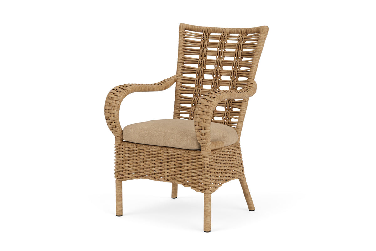 Lloyd Flanders Magnolia Dining Set with Hayden Sand fabric, view 10