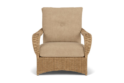Lloyd Flanders Magnolia Lounge Chair with Hayden Sand fabric