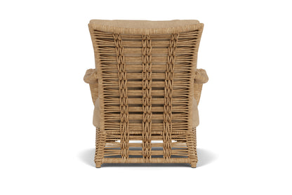 Lloyd Flanders Magnolia Lounge Chair with Hayden Sand fabric, view 7