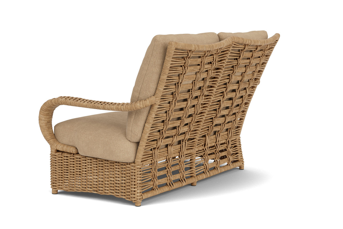 Lloyd Flanders Magnolia Conversation Set with Hayden Sand fabric, view 8