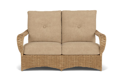 Lloyd Flanders Magnolia Loveseat with Hayden Sand fabric