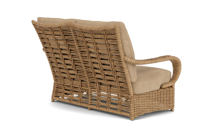 Lloyd Flanders Magnolia Loveseat with Hayden Sand fabric, view 6