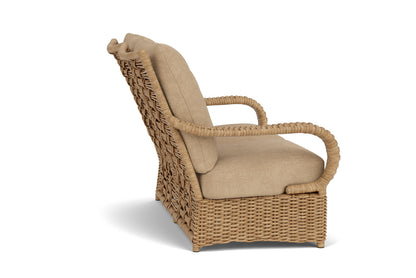 Lloyd Flanders Magnolia Loveseat with Hayden Sand fabric, view 5