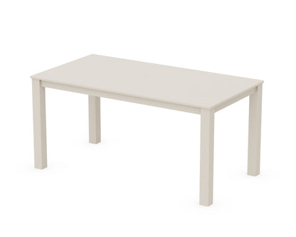 POLYWOOD Studio Parsons 34" X 64" Dining Table in Sand