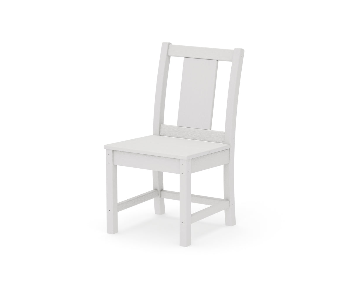 POLYWOOD Prairie Dining Side Chair in Vintage White