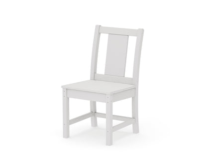 POLYWOOD Prairie Dining Side Chair in Vintage White