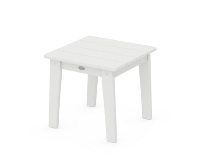 POLYWOOD Lakeside End Table in White
