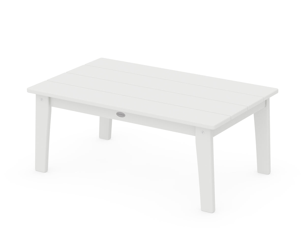 POLYWOOD Lakeside Coffee Table in White