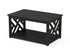 POLYWOOD Chippendale Coffee Table in Black