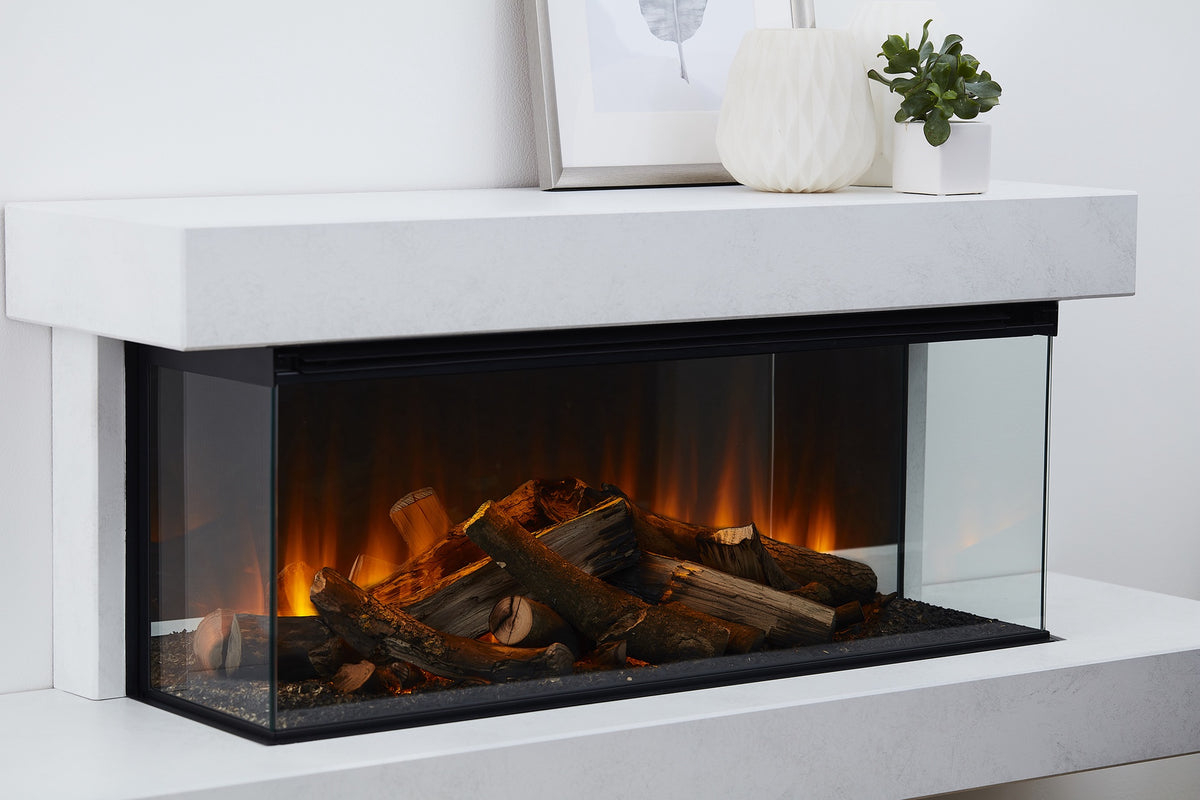 British Fires Brockenhurst Electric Fireplace Suite