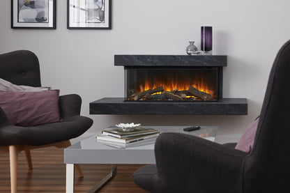 British Fires Brockenhurst Electric Fireplace Suite