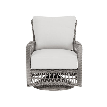 Lloyd Flanders Mackinac Swivel Glider Lounge Chair, lifestyle photo 2