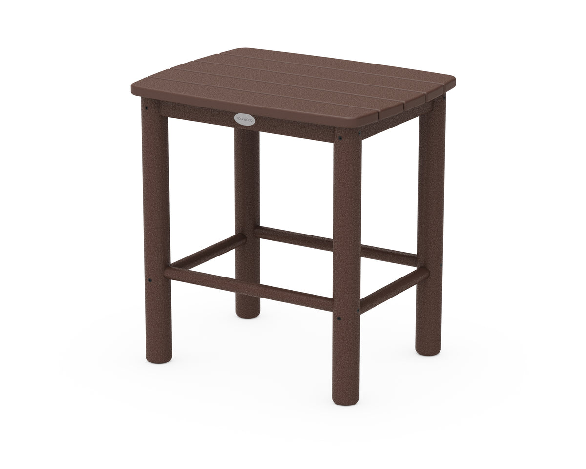 POLYWOOD McGavin Side Table in Mahogany