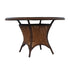 Lloyd Flanders Grand Traverse 48" Round Umbrella Dining Table, lifestyle photo 1
