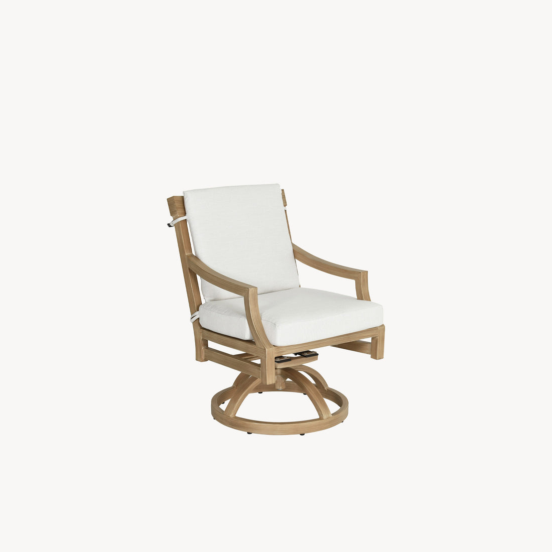 Castelle Nicoya Formal Arm Dining Swivel Rocker, view 2