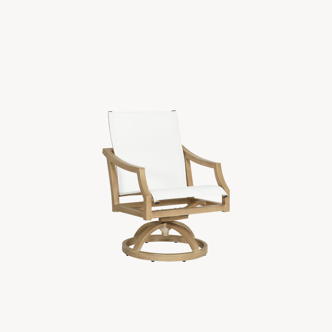 Castelle Nicoya Sling Dining Swivel Rocker