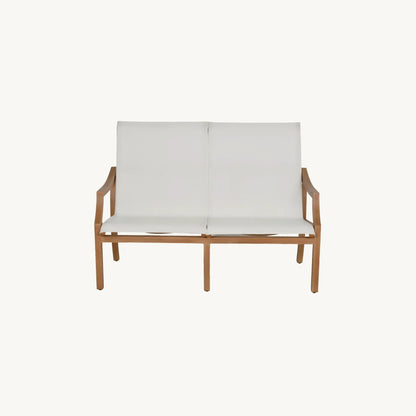 Castelle Nicoya Sling Lounge Loveseat, view 4