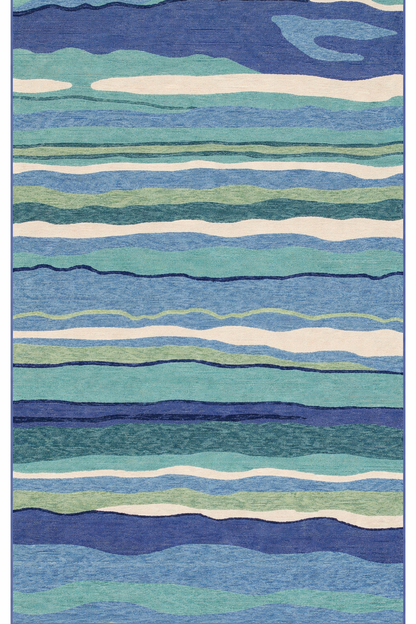 Harbor Ocean Lagoon Indoor/Outdoor Rug