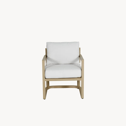 Castelle Biscayne Cushioned Dining Chair