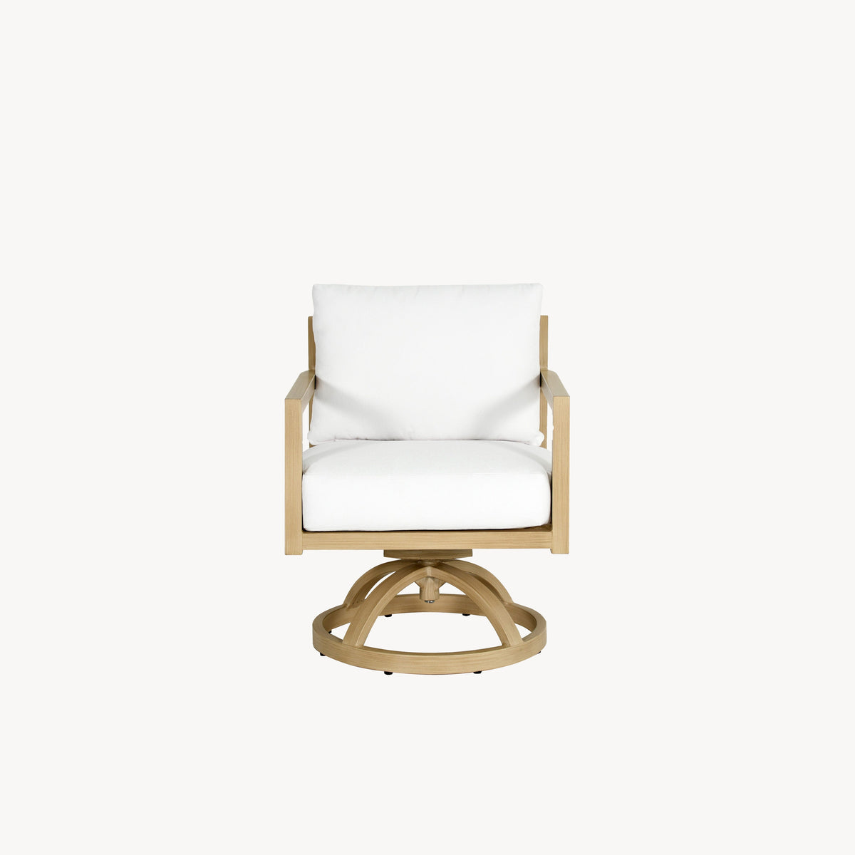 Castelle Biscayne Cushioned Swivel Rocker, view 2