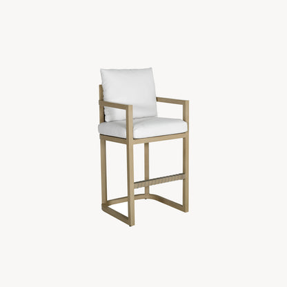 Castelle Biscayne Cushioned Bar Stool, view 5