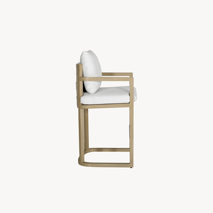 Castelle Biscayne Cushioned Bar Stool