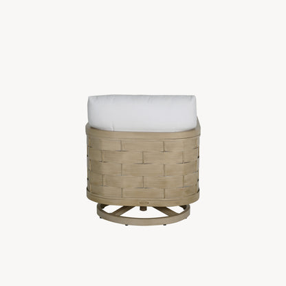 Castelle Biscayne Cushioned Lounge Swivel Rocker, view 4