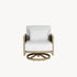 Castelle Biscayne Cushioned Lounge Swivel Rocker