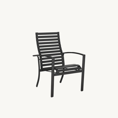 Castelle Santorini Stackable Slats Dining Chair, view 2